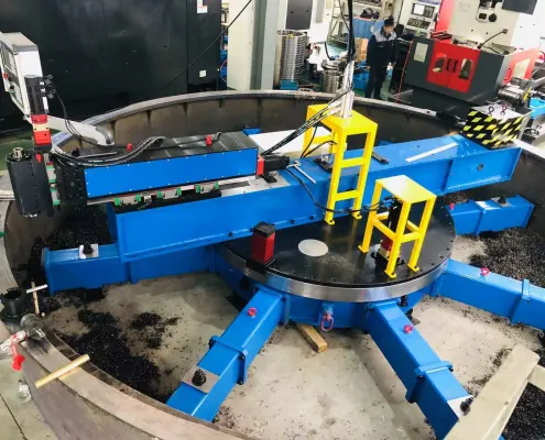 تشغيل ماكينة مواجهة الفلنجة CNC 8M